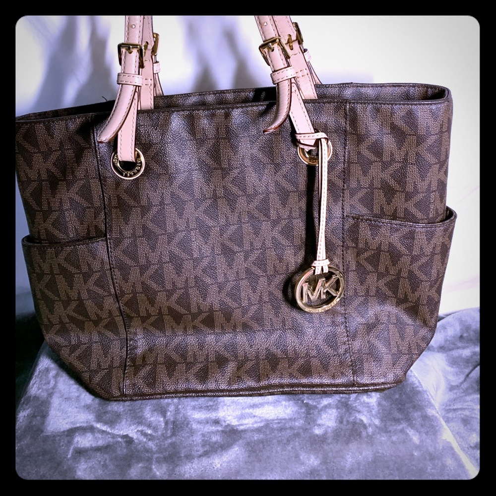 Michael Kors monogram tote bag